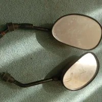 چاقو دست ساز وآینه موتور|کوهنوردی و کمپینگ|بروجرد, |دیوار