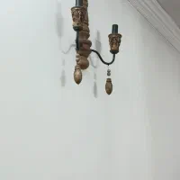 ۲ عدد دیوار کوب چوبی|لوستر و چراغ آویز|مشهد, دوست آباد|دیوار