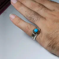 انگشتر نقره فیروزه نیشابور طبیعی|جواهرات|تهران, امام زاده حسن|دیوار