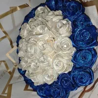 دسته گل ربانی|گل مصنوعی|شیراز, فرگاز|دیوار