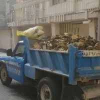 شن و ماسه و حمل نخاله با کارگر و...با نیسان کمپرسی|خدمات حمل و نقل|رشت, دروازه لاکان|دیوار