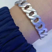 2عدد النگو دستبندی نقره کارتیر