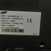 تلویزیون ال سی دی سامسونگ۴۲ با سینما خانگی و میزtv|تلویزیون و پروژکتور|تهران, جنت‌آباد شمالی|دیوار