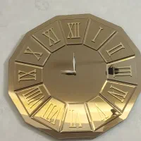 ساعت بزرگ آینه ای|ساعت دیواری و تزئینی|قزوین, |دیوار