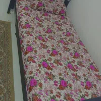 تخت خواب تک نفره فلزی سالم