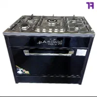 اجاق گاز طرح فر مشکی