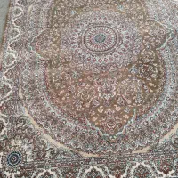 2تخته فرش 12متری سیمین پود طرح 700 گردویی|فرش|قم, نیروگاه|دیوار