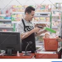 فروشنده سوپرمارکت(صندوقدار)