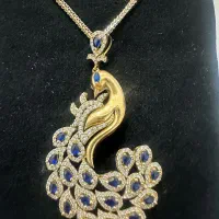 گردنبند طرح جواهر