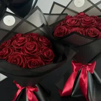 دسته گل روبانی و پیپ پاکن|گل مصنوعی|تهران, شهرک زینبیه|دیوار