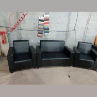 نیم ست اداری،مبل راحتی چرم،میز مدیریت|دفتر کار|کرج, کمال‌شهر|دیوار