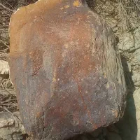 شهاب سنگ فروشی با پوسته کاملا سوخته|جواهرات|منوجان, |دیوار