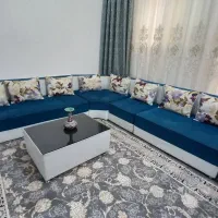 مبل L(ال) هفت نفره سالم|مبلمان خانگی و میز عسلی|تاکستان, |دیوار