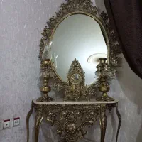اینه وشمعدان برنز