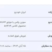 حواله سورن پلاس