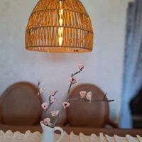 لوستر حصیری( بوهو)|لوستر و چراغ آویز|تهران, آرژانتین|دیوار