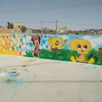 تبلیغات دیوارنویسی و زیبا سازی محیط|خدمات پیشه و مهارت|مشهد, کوی سیدی|دیوار