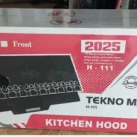 گاز صفحه ای صفحه شیشه ای و هود.مارک تکنو آکبند|اجاق گاز و لوازم برقی پختوپز|هرسین, |دیوار