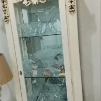 ویترین به همراه کریستال های داخلش