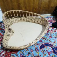 سبد حصیری بزرگ