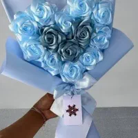 سفارش انواع باکس ودسته گل روبانی|گل مصنوعی|اراک, |دیوار