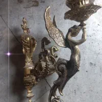 چراغ دیواری برنزی طرح فرشته