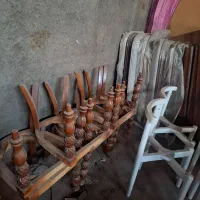 چهار پایه خراطی رنگ شده فروشی