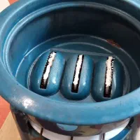 چراغ سه فیتیله|کلکسیون اشیاء عتیقه|اراک, |دیوار