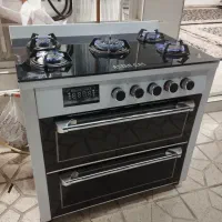 گاز صفحه ای با شعله های آبیسوز