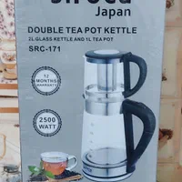 چای ساز دوطبقه.چراغ دار