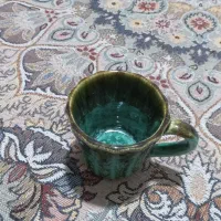 شات قهوه و جا سیگاری سرامیکی