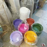 گلدان پلاستیکی فشرده رویال رنگ‌بندی و سایزبندی|گل و گیاه طبیعی|تهران, شهرک رضویه|دیوار