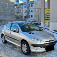 پژو ۲۰۶ تیپ۶ اتومات مدل ۸۴ درحد