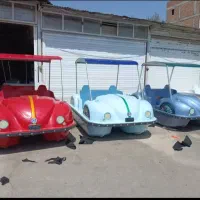 قایق پدالی فولکسی قو ورزشی کودک فایبرگلاس|قایق و سایر وسایل نقلیه|گرمدره, |دیوار