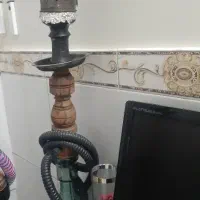 قلیان تنه چوبی