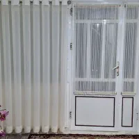 حریر با دوخت و نوار|پرده، رانر، رومیزی|قائم‌شهر, |دیوار