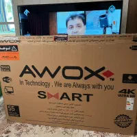 فروش ال ای دی 55 اینچ AWOX|تلویزیون و پروژکتور|کاشان, شهرک ۲۲ بهمن|دیوار