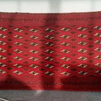 پشتی دستباف ترکمنی اصل