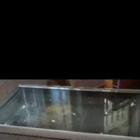 یک عدد درب شیشه ای گاز ۵شعله فردار