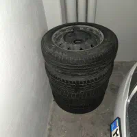 رینگ و لاستیک 15 فابریک ایران خودرو