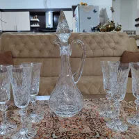 سرویس تنگ وجام کریستالی کاردست لهستان نوی نو