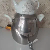 فروش سماور هفت لیتربا قوری