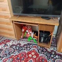 میز کامپیوتر چوبی کارکرده