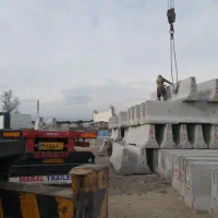 نیوجرسی مسلح بتنی ۴ متری مفصلی