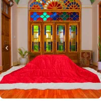 لحاف مخمل نو و دست دوز