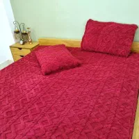 کاور کشدار با روبالشتی|رختخواب، بالش، پتو|ساری, |دیوار