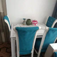 میز غذا خوری ۴نفره|میز و صندلی غذاخوری|زنجان, |دیوار