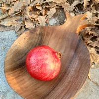 آجیل خوری و میوه خوری از چوب مخصوص یلدا طرح انار