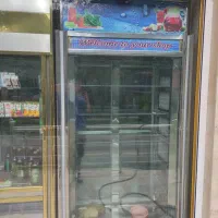 یخچال ویترینی بزرگ کوچک یخچال بستنی نوشیدنی و قفسه|یخچال و فریزر|لوندویل, |دیوار