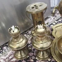ست ظروف برنجی|صنایع دستی و سایر لوازم تزئینی|تهران, فلاح|دیوار